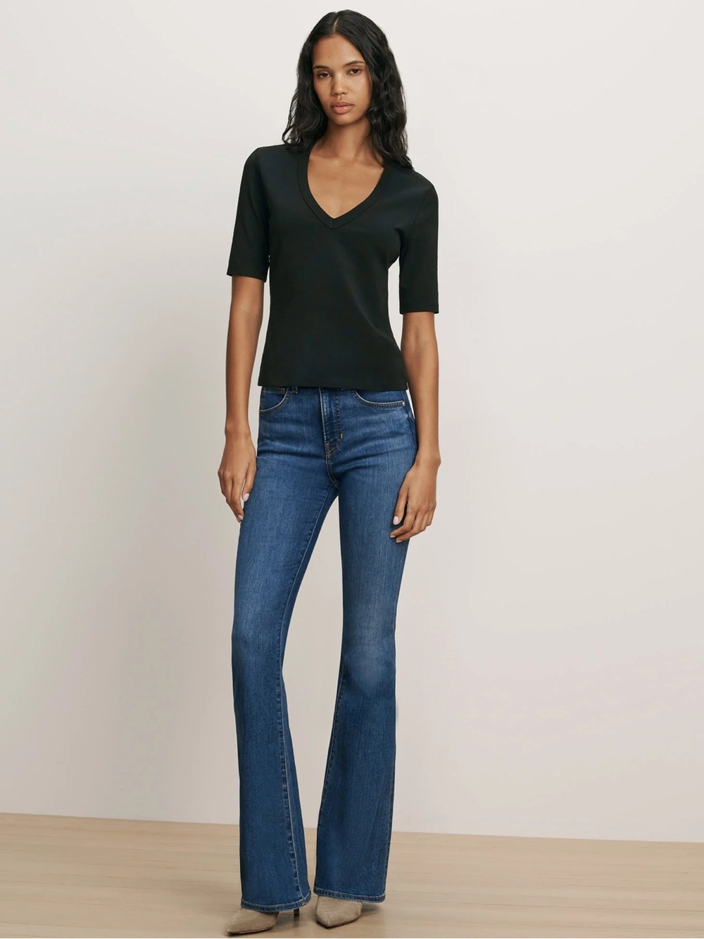 Veronica Beard - Beverly Skinny-Flare Jean